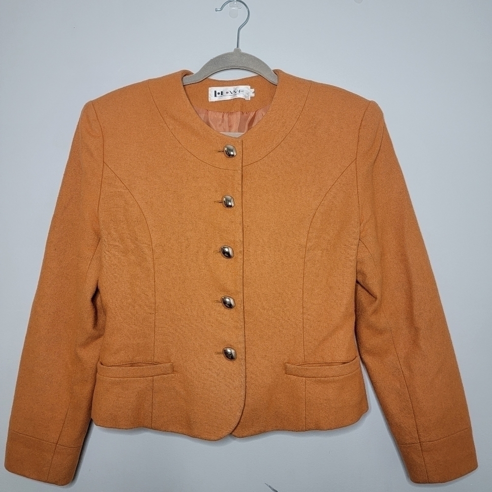 Le We Large Button Up Jacket